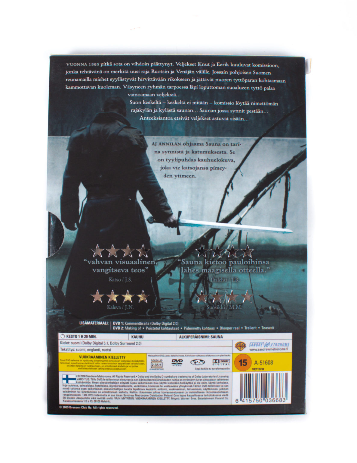 Sauna - pese syntisi DVD - Image 2