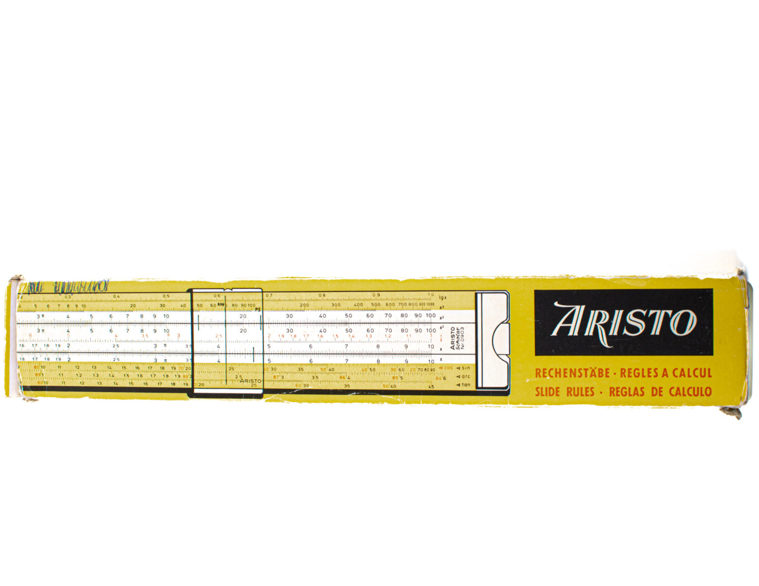 Aristo scholar slide rules/laskutikku - Image 2