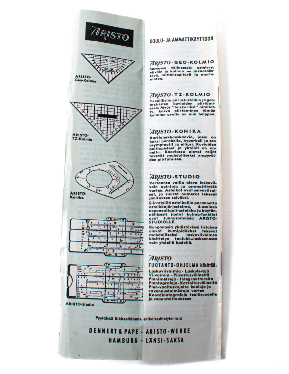 Aristo scholar slide rules/laskutikku - Image 8