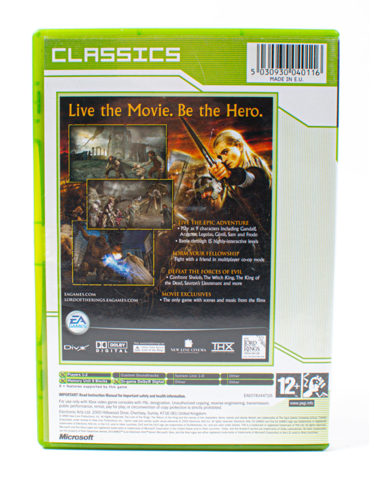 The Lord of the Rings : The Return of the King (Xbox) - Image 2