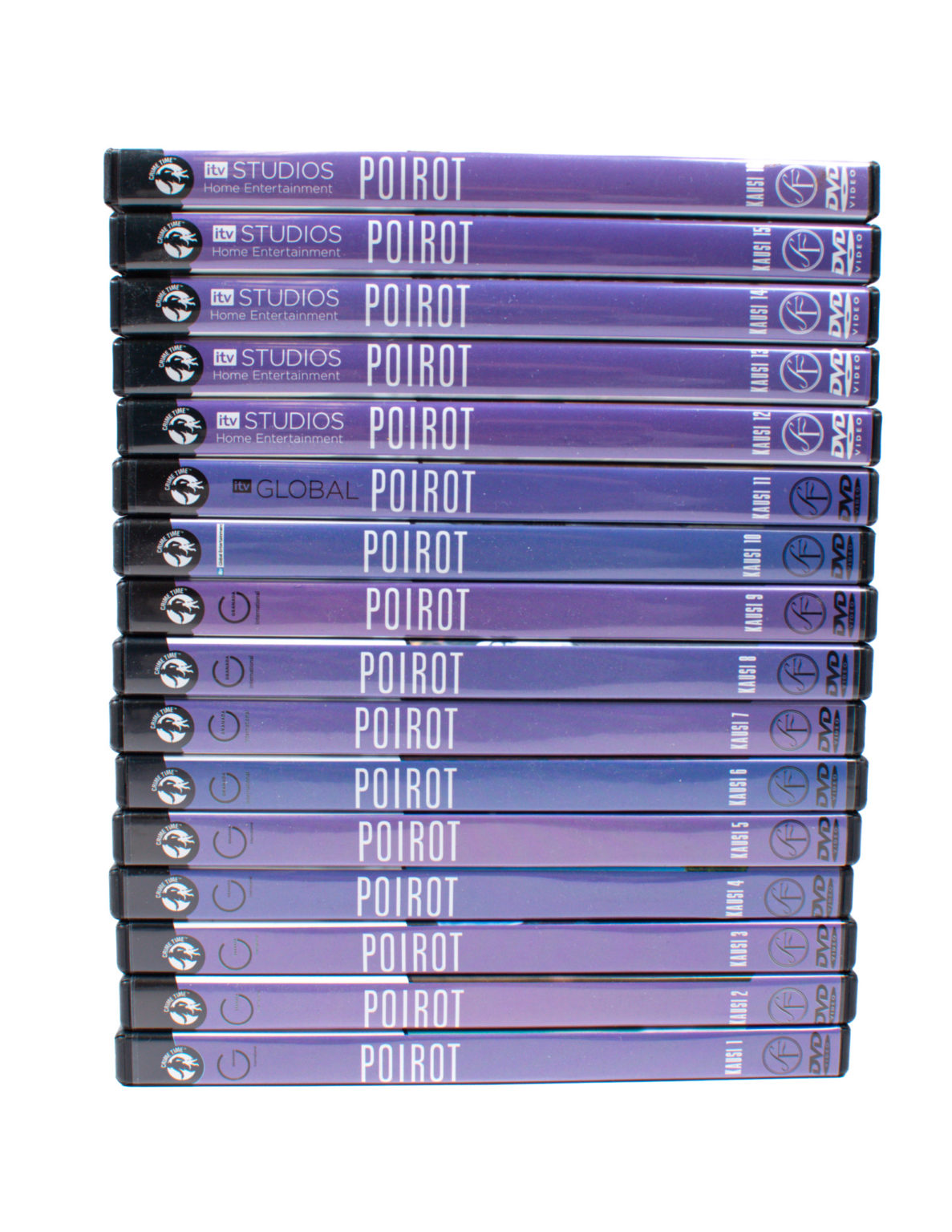 Hercule Poirot kaudet 1-16 [DVD] - Image 2