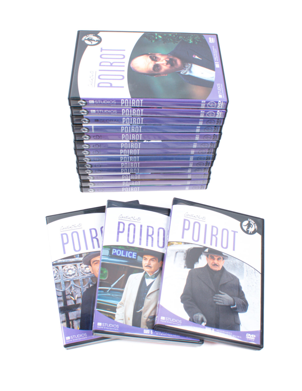 Hercule Poirot kaudet 1-16 [DVD]