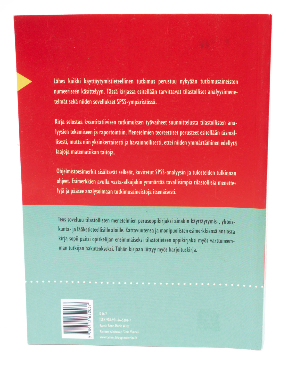 Käyttäytymistieteiden tilastolliset menetelmät - Lauri Nummenmaa - Image 2