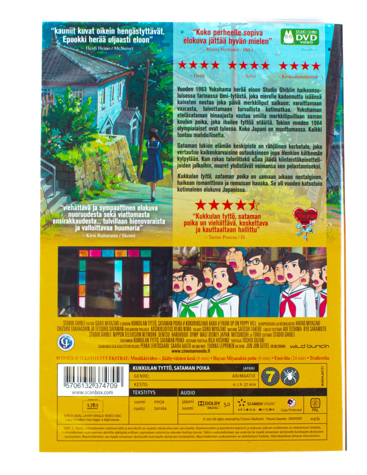 Kukkulan tyttö, sataman poika -DVD - Image 2