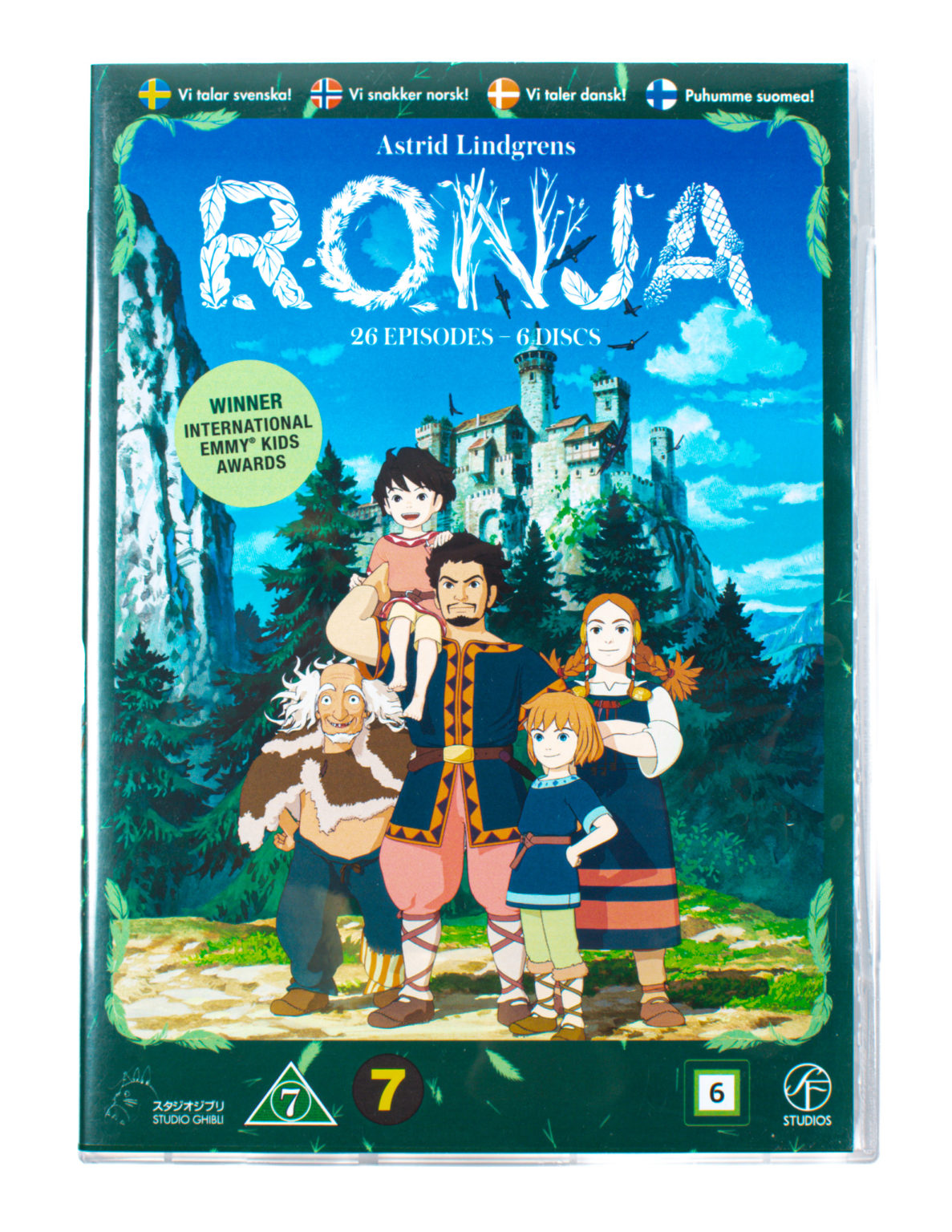 Ronja Ryövärintytär -DVD boksi
