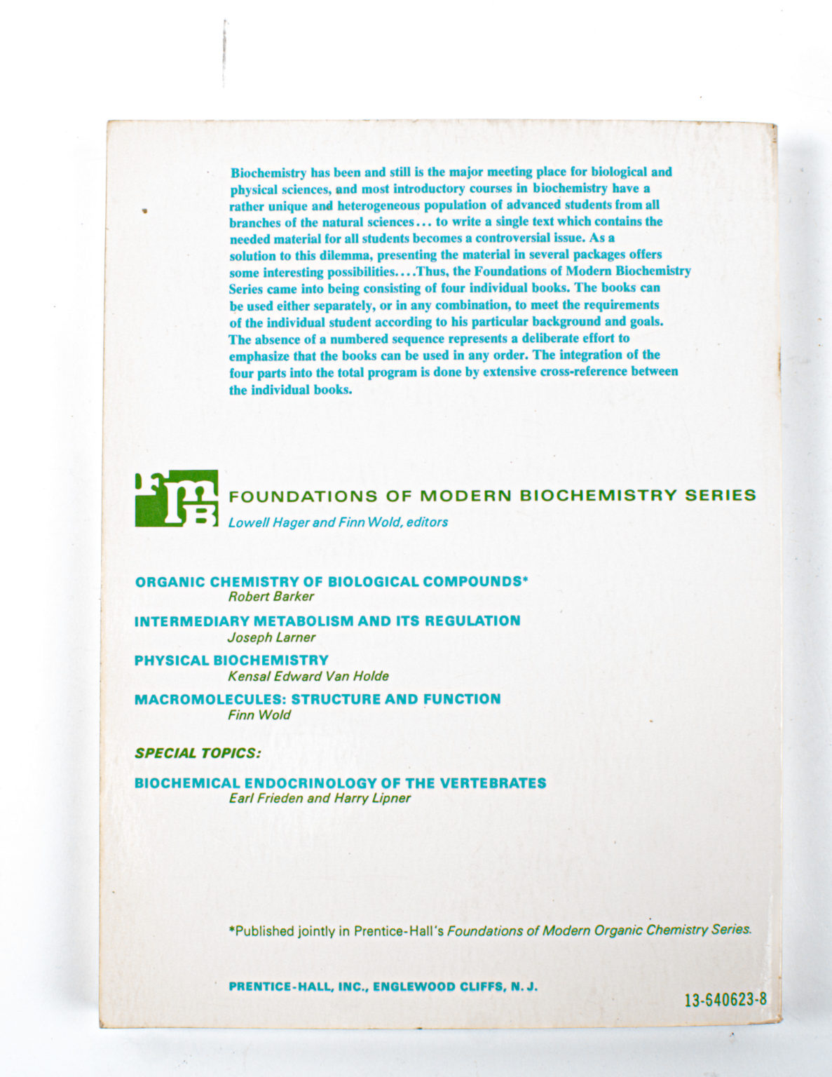 Organic Chemistry of Biological Compounds - Image 2