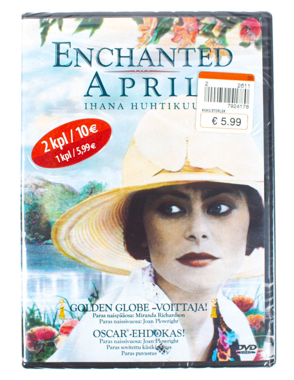 Ihana huhtikuu/Enchanted April -DVD
