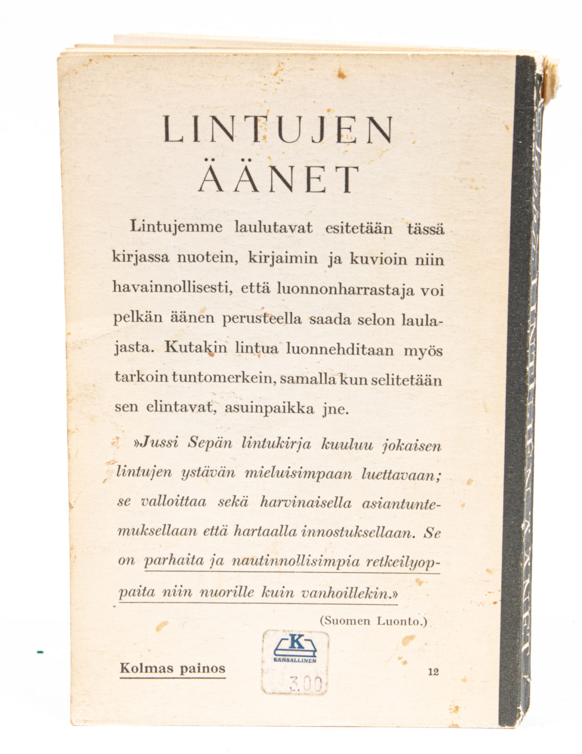 Lintujen äänet - Jussi Seppä - Image 2