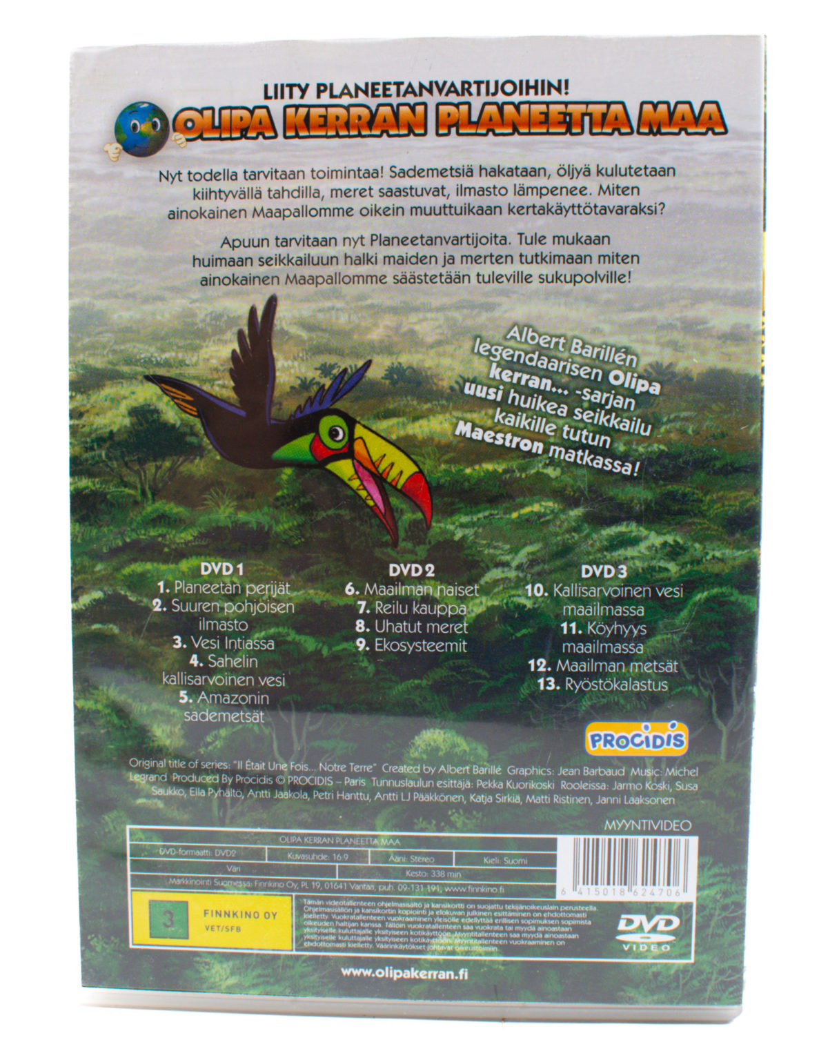 Olipa kerran planeetta maa jaksot 1-13 DVD - Image 2