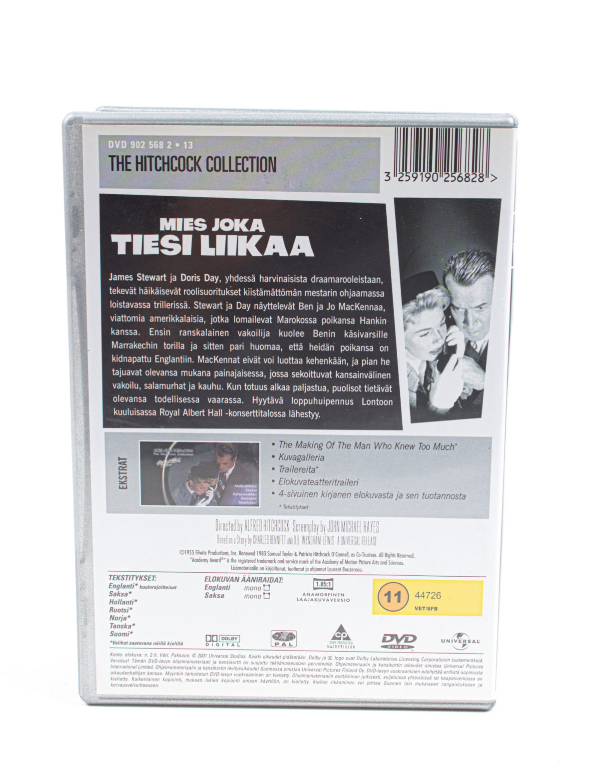 Mies joka tiesi liikaa DVD - Image 2