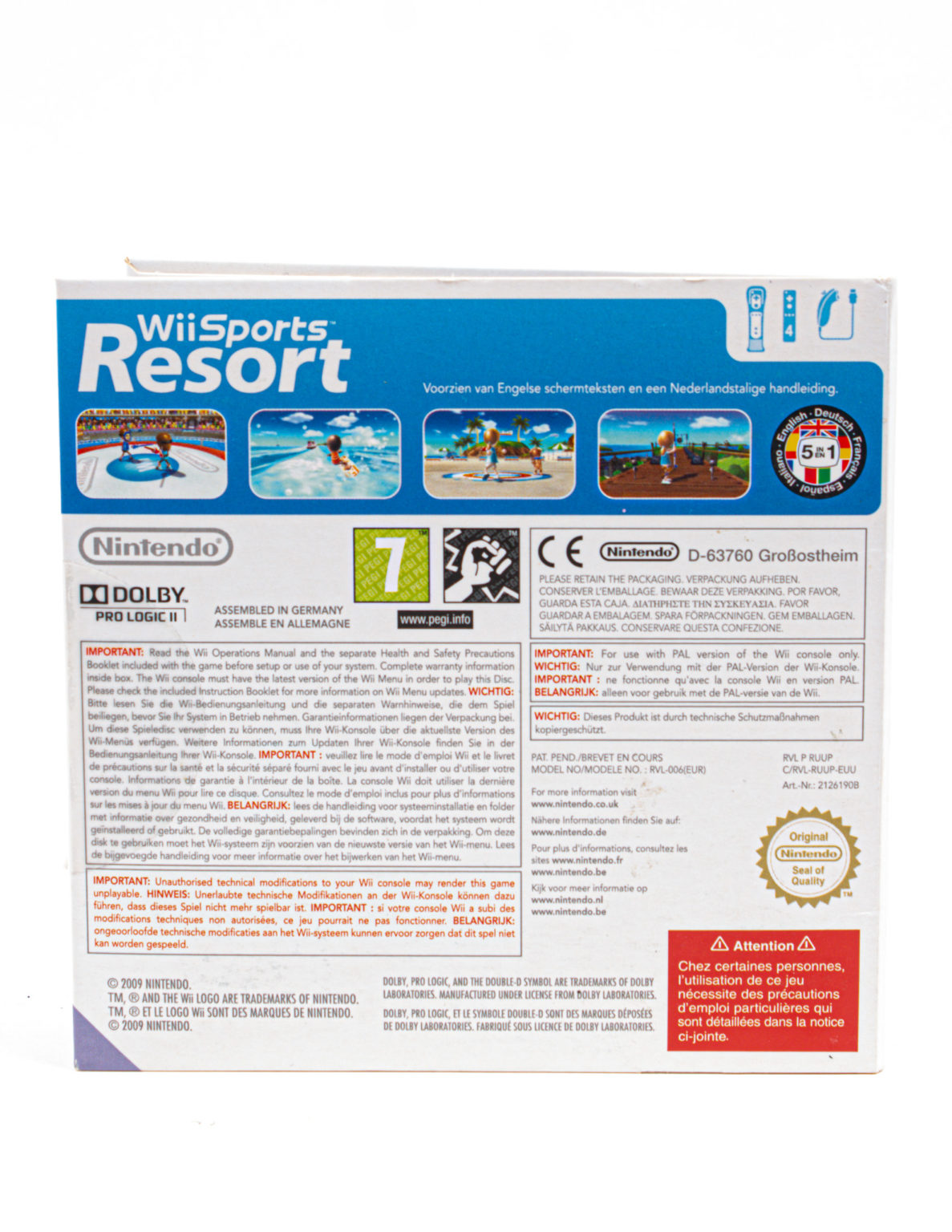 Wii Sports+Wii Sports Resort - Wii pelit - Image 2
