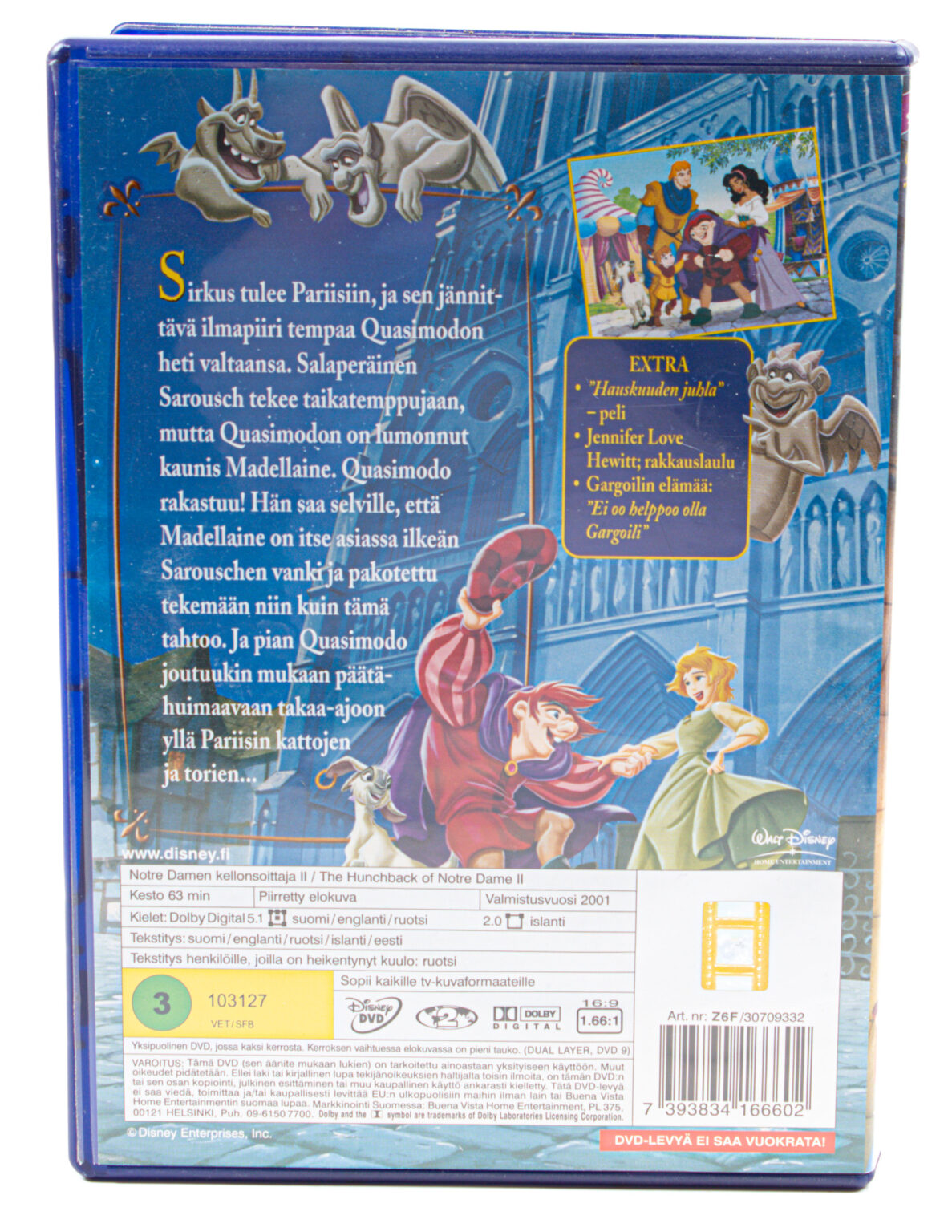 Notre Damen kellonsoittaja II -DVD - Image 2