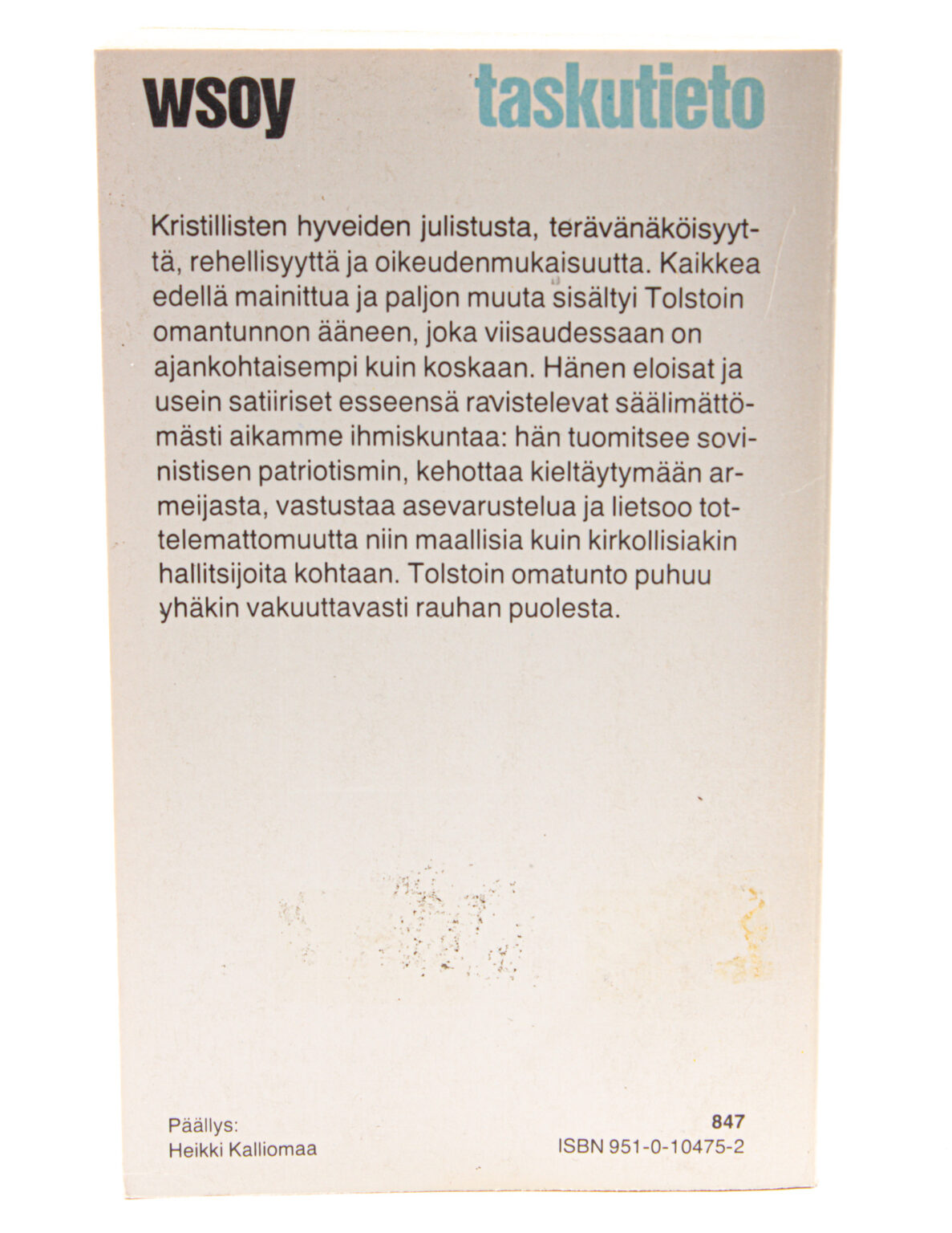 Omatunnon kujanjuoksu: Leo Tolstoi - Image 2