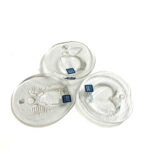 Arabia lasikoristeet Sydän, Omena ja Enkeli