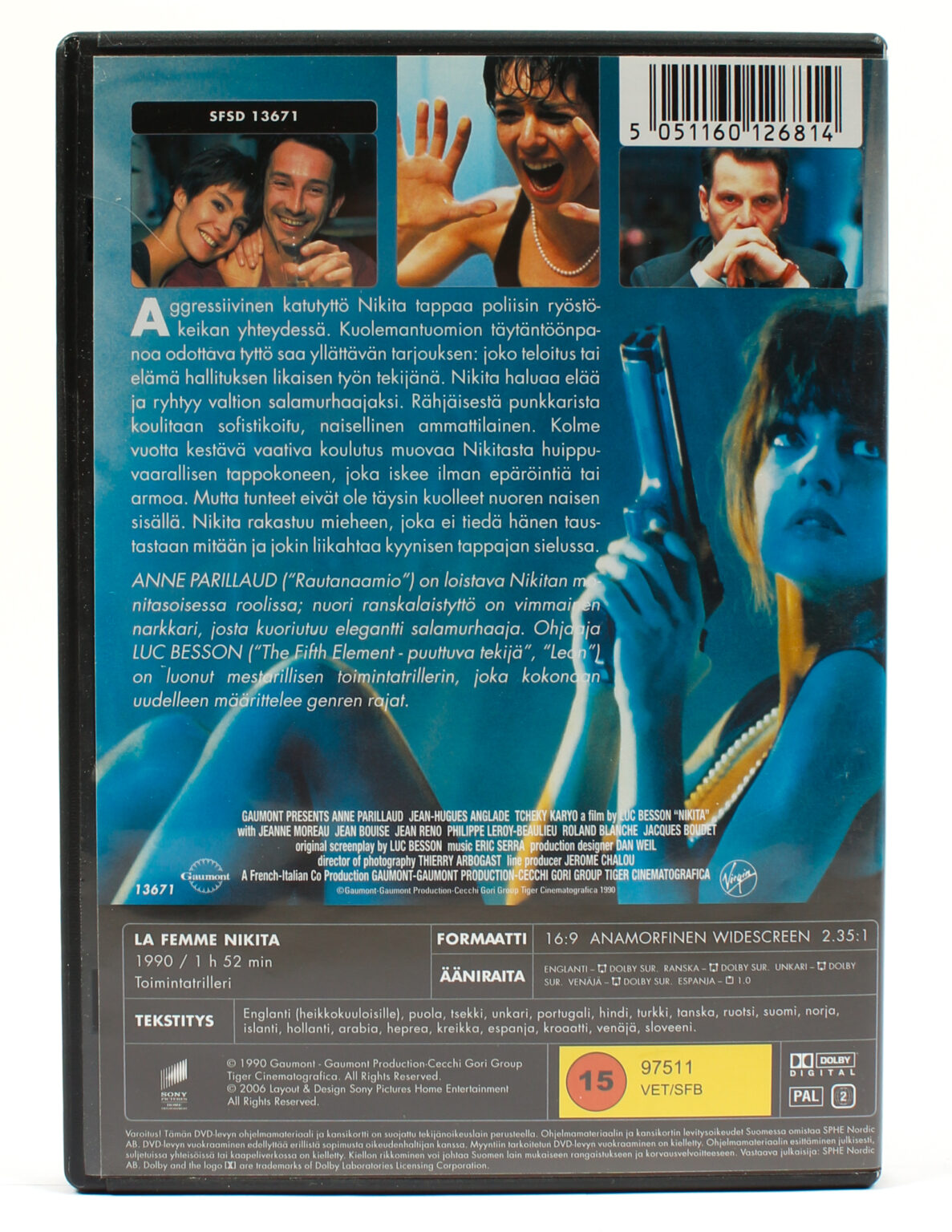 Tyttö nimeltä Nikita [DVD] - Image 3