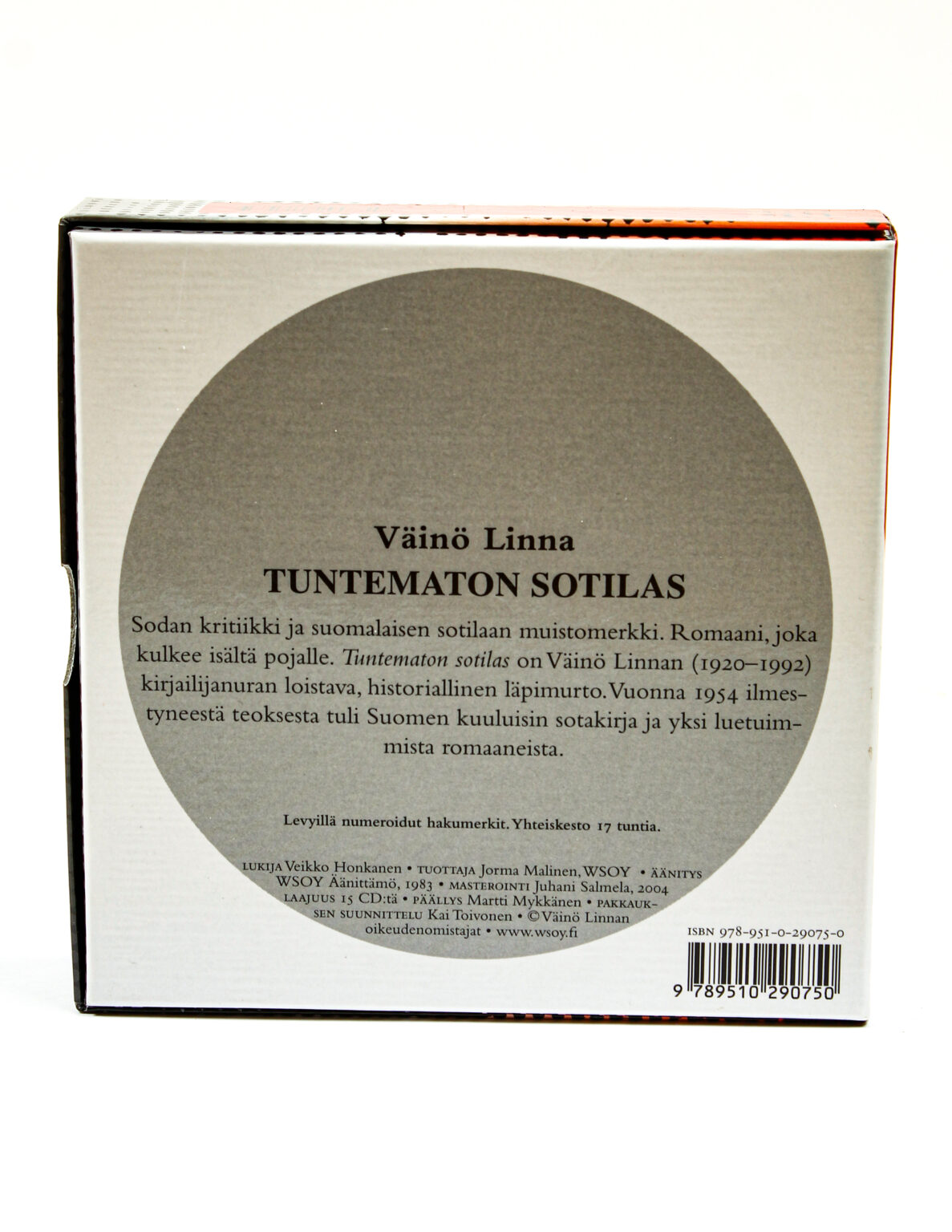 Tuntematon sotilas 15 CD:n äänikirja - Image 3