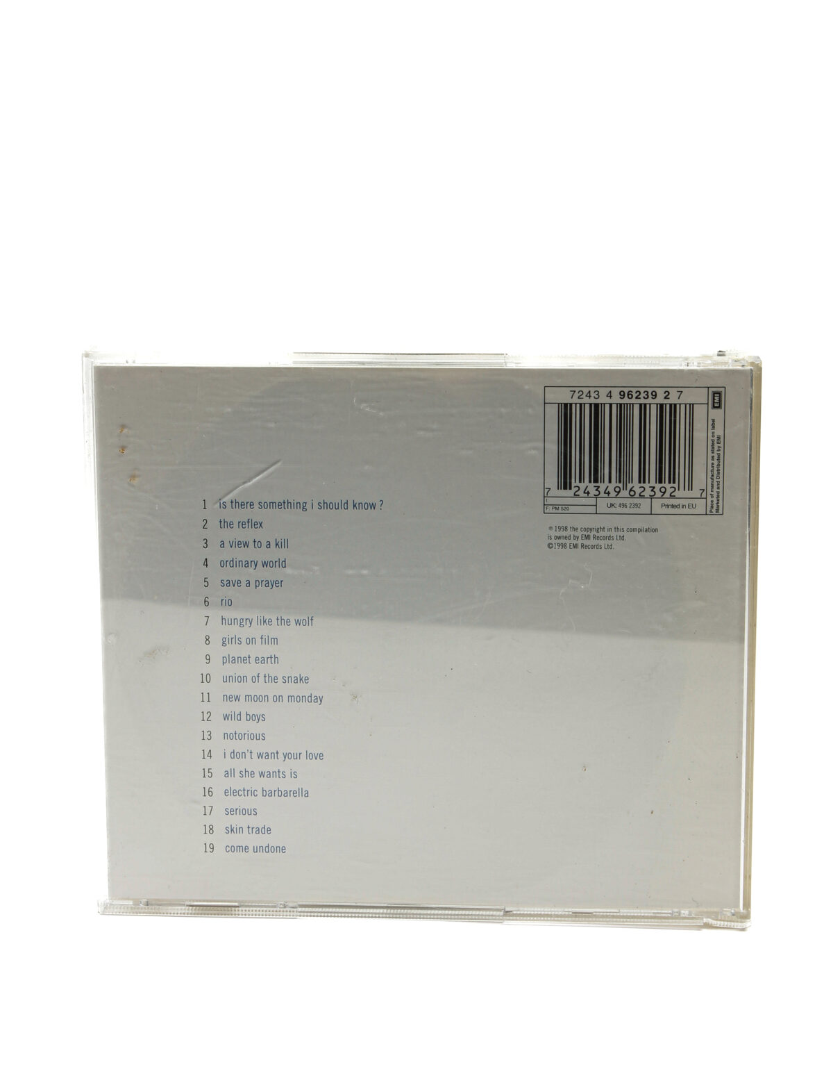 Duran duran greatest - cd - Image 2