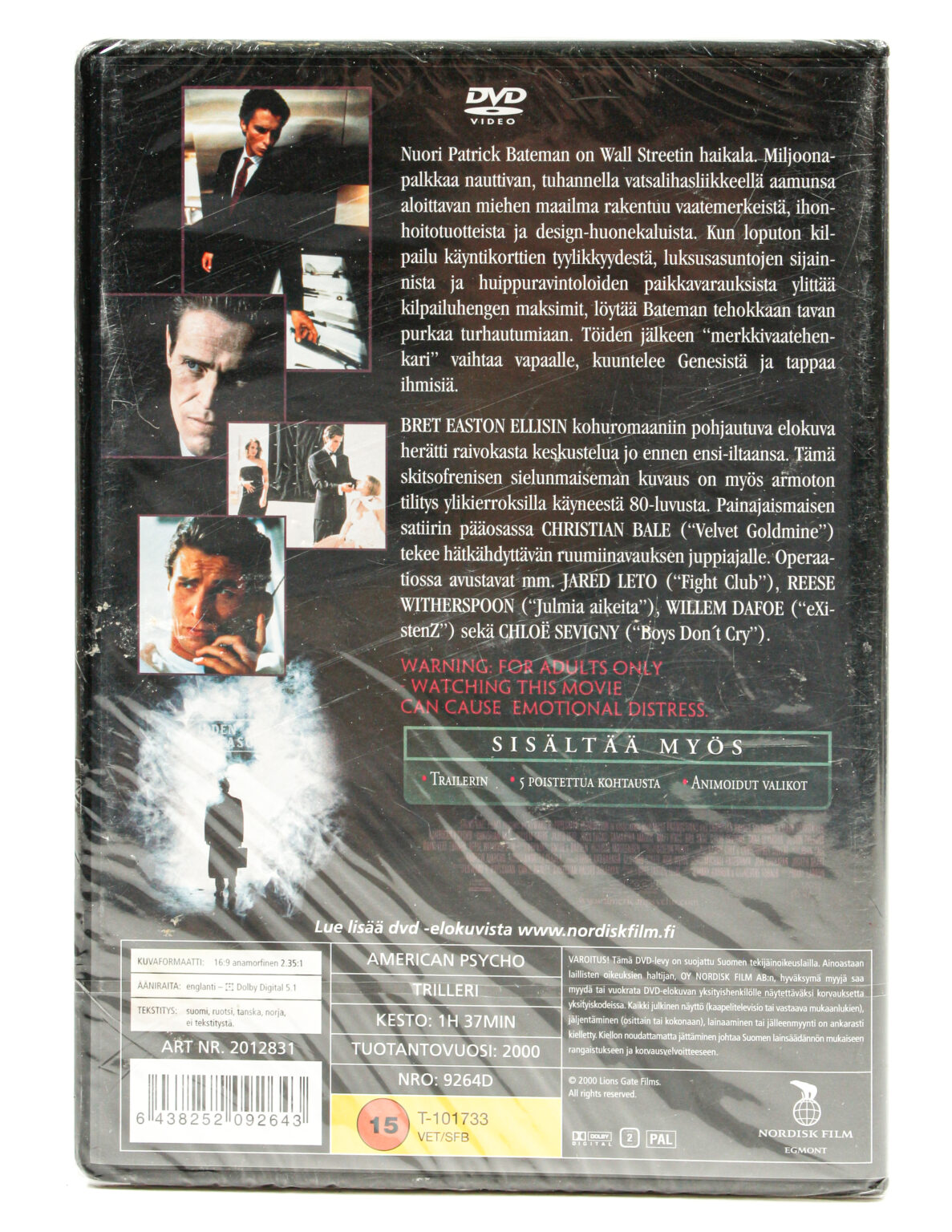 Amerikan Psyko CD DVD - Image 2