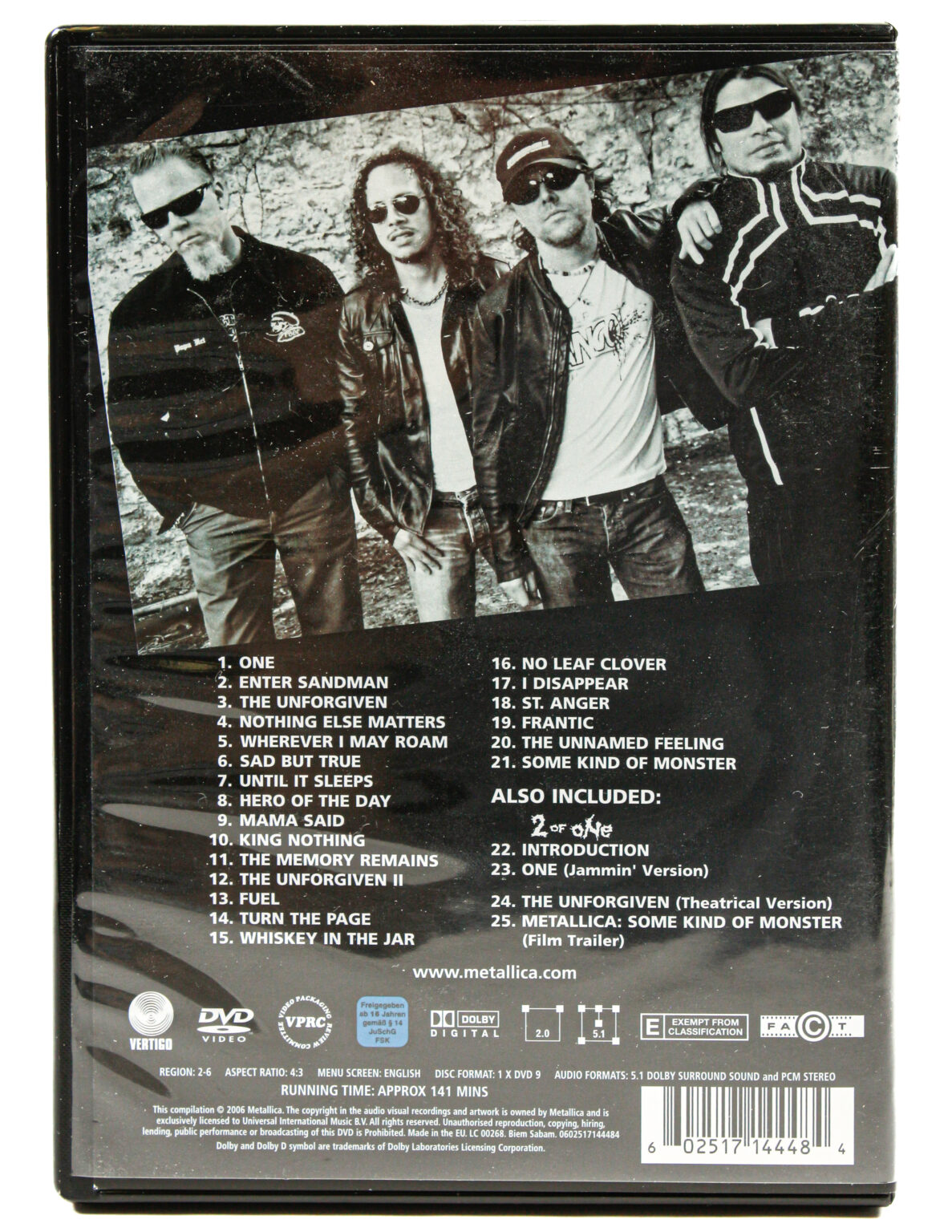 Metallica The Videos 1989-2004 DVD - Image 2