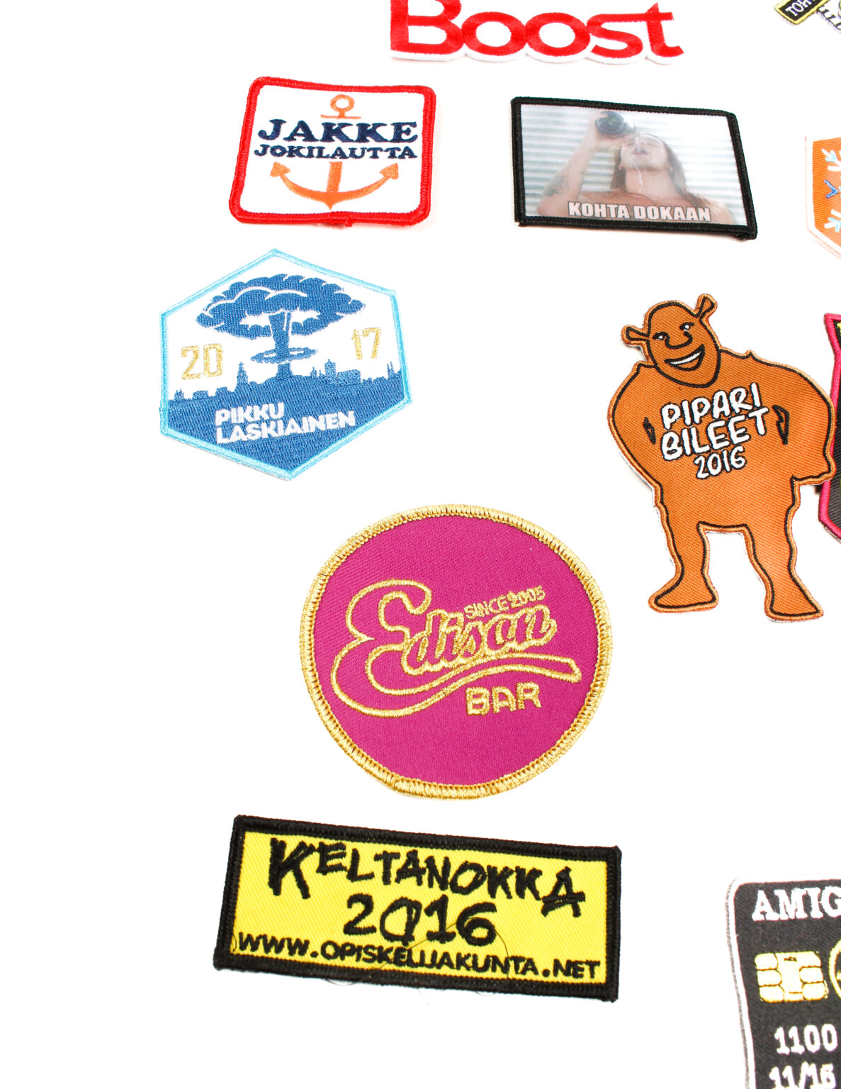 Sekalaisia haalarimerkkejä 33 kpl - Image 10
