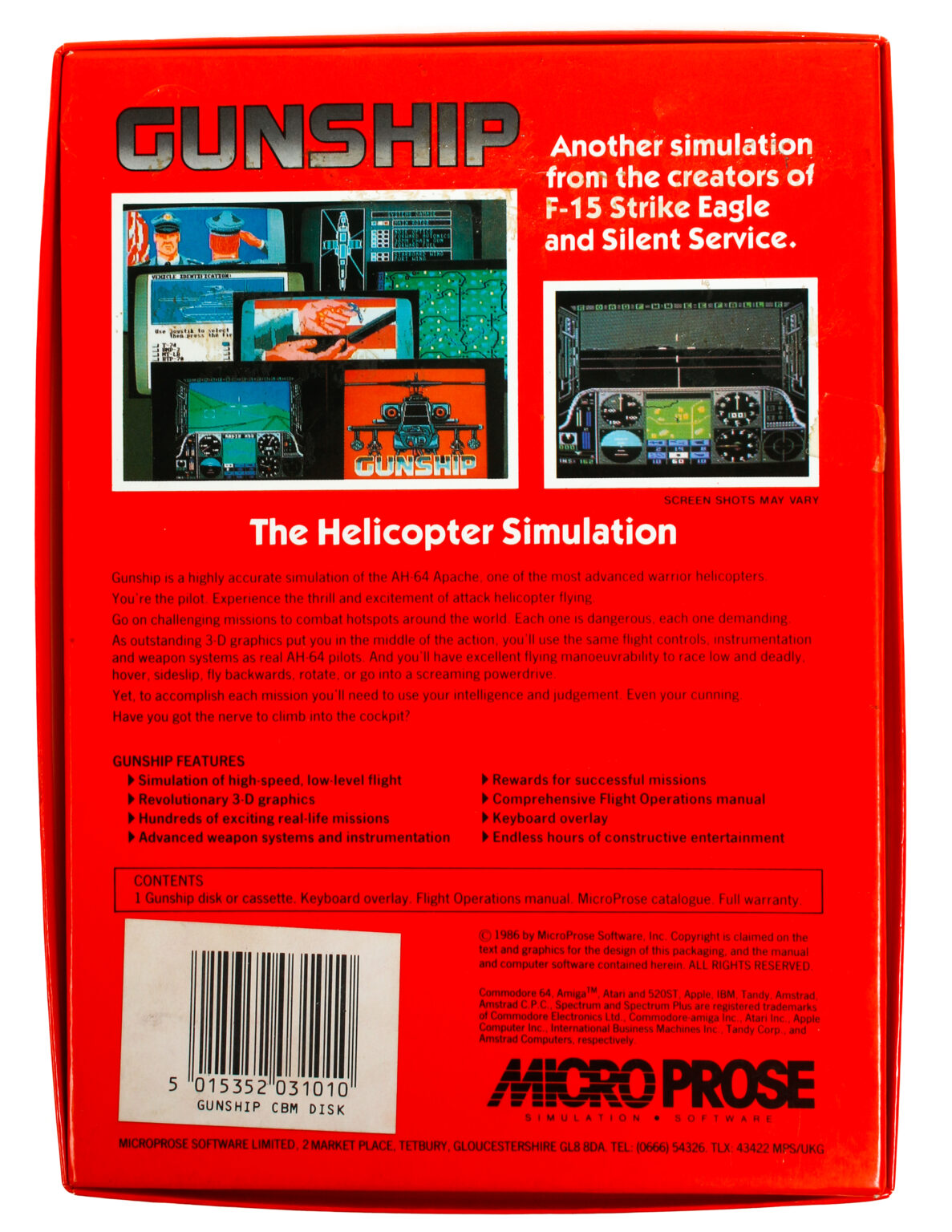 Gunship (Commodore 64/128)(Kotelo) - Image 2