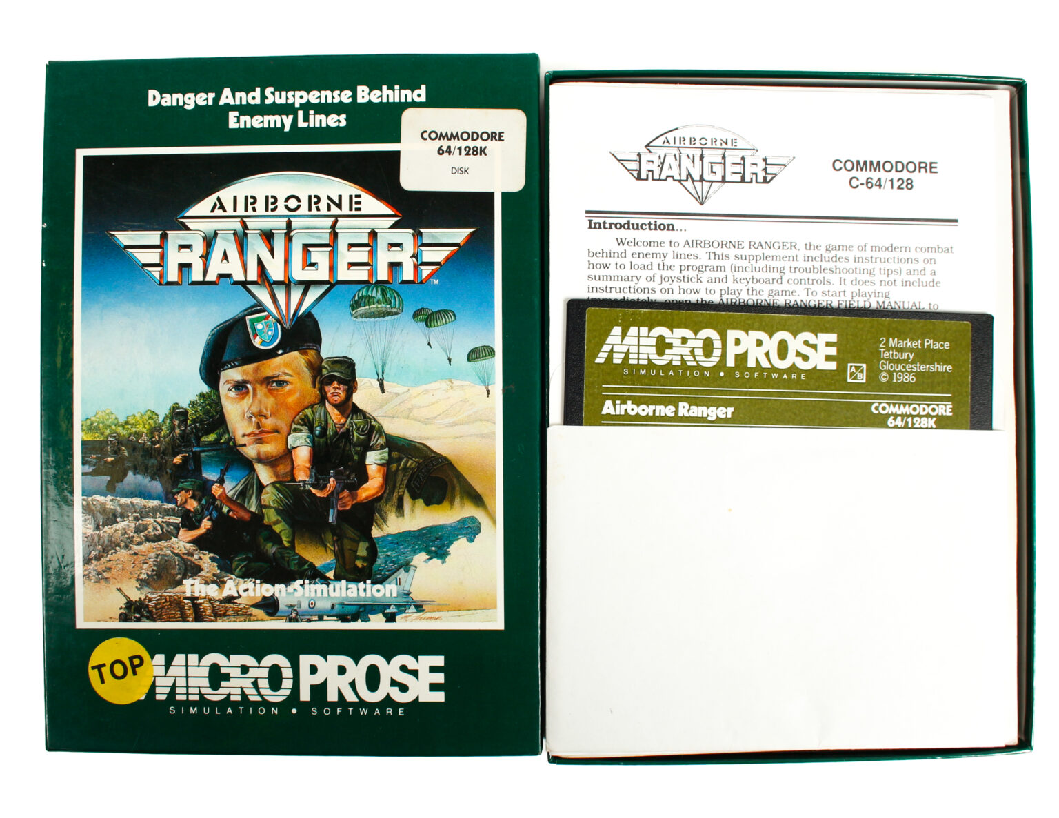 Airborne Ranger (Commodore 64/128)(Levyke) - Image 4