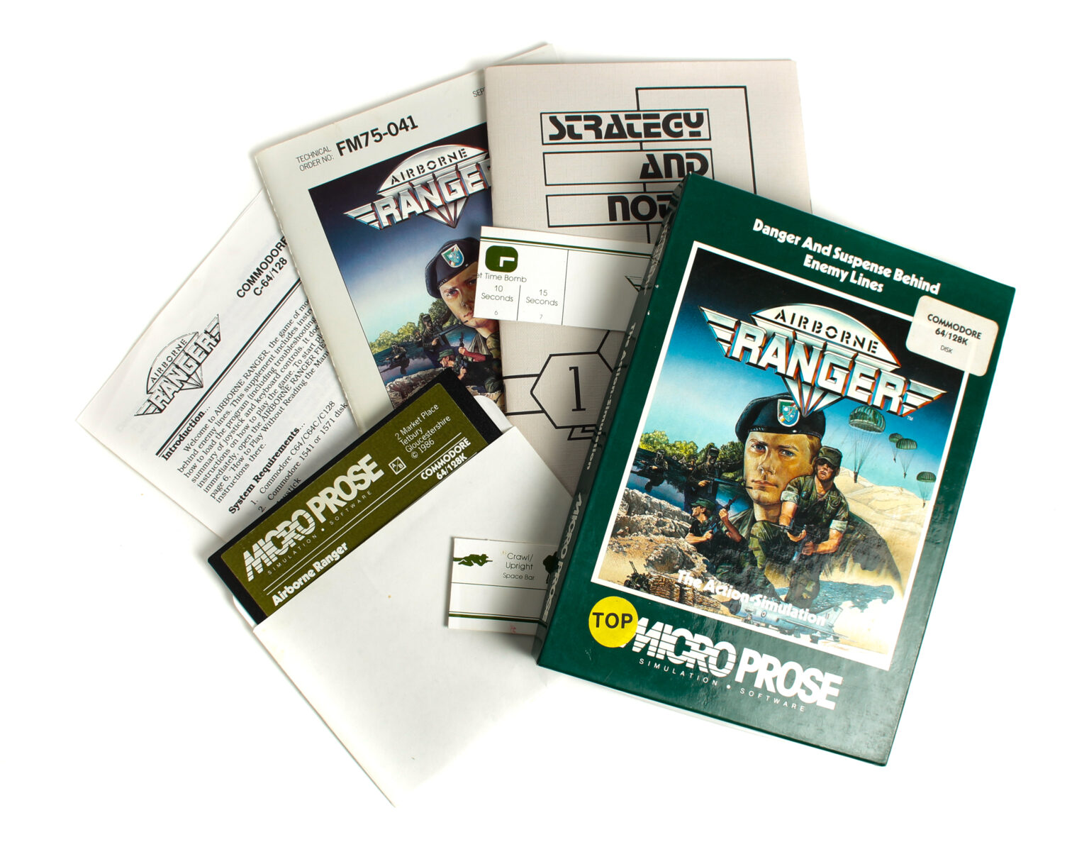 Airborne Ranger (Commodore 64/128)(Levyke) - Image 3