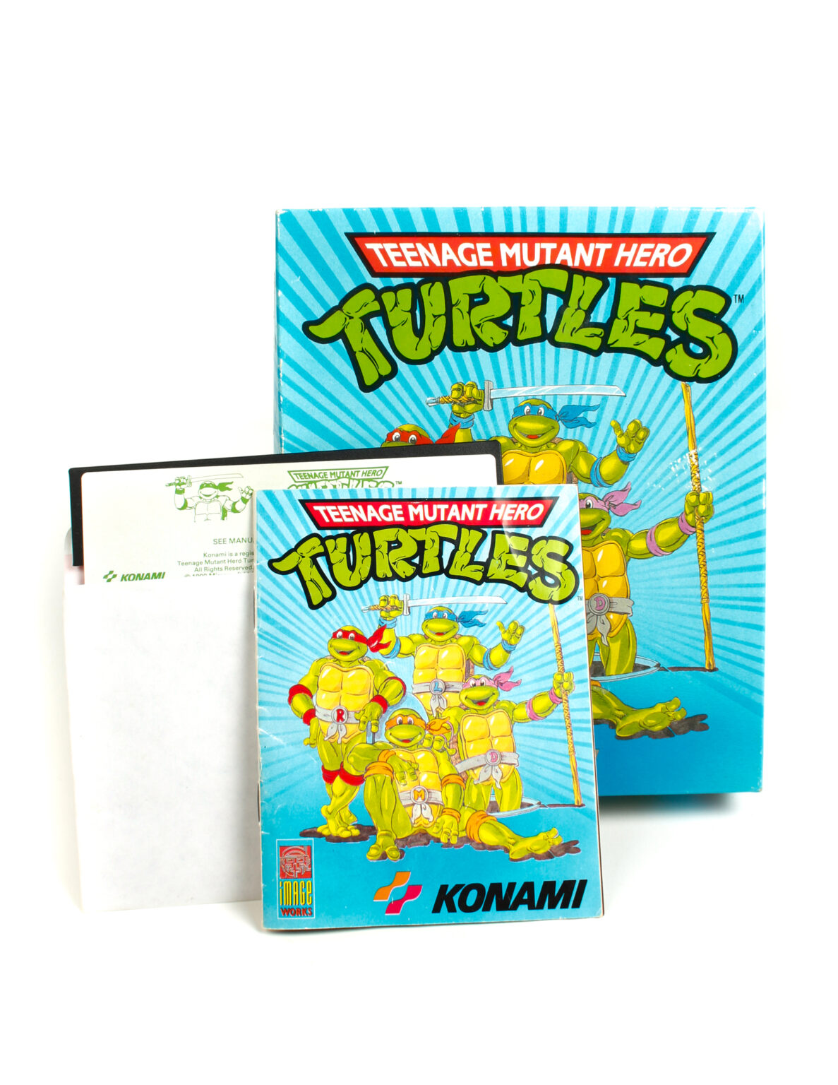 Teenage Mutant Hero Turtles (Commodore 64/128)(Levyke) - Image 3