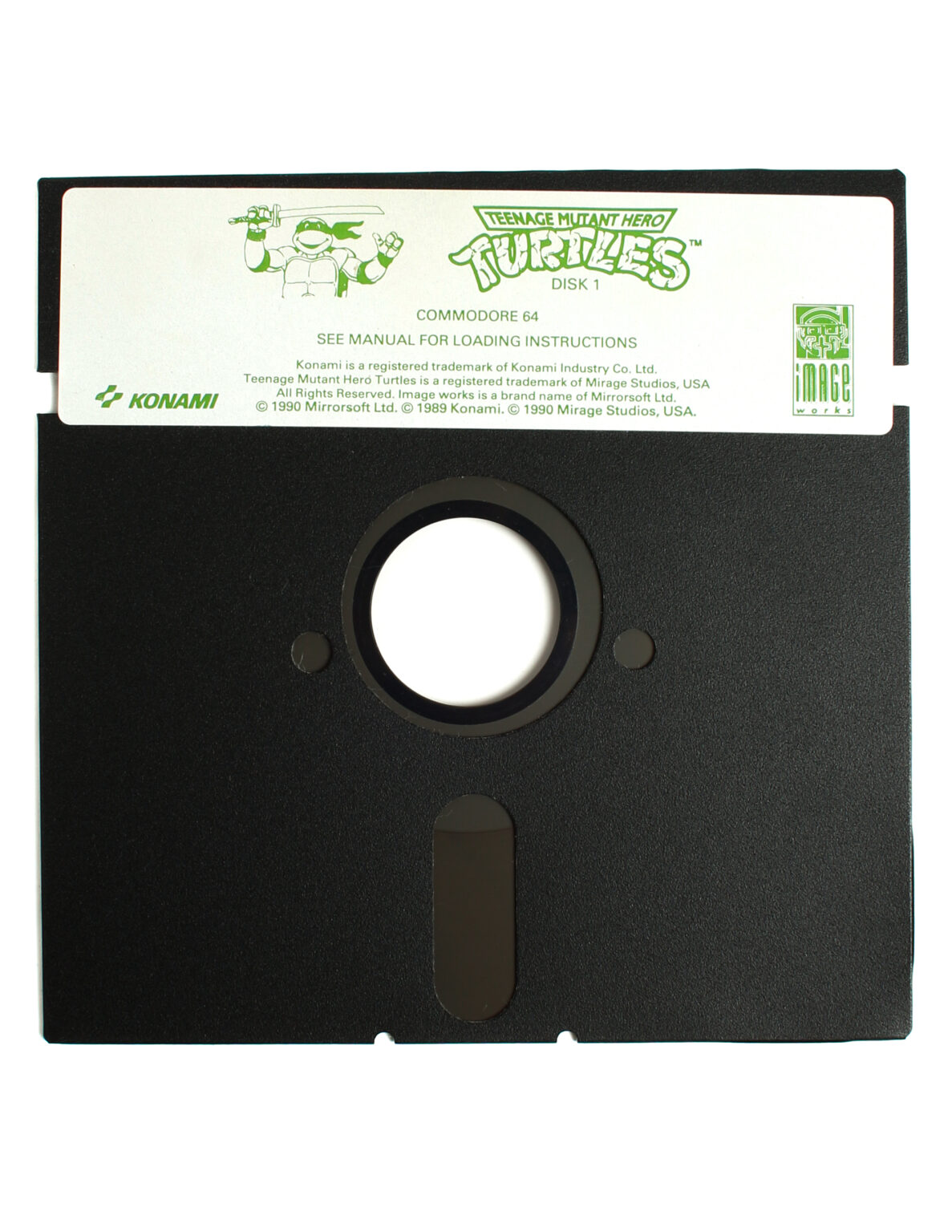 Teenage Mutant Hero Turtles (Commodore 64/128)(Levyke) - Image 4