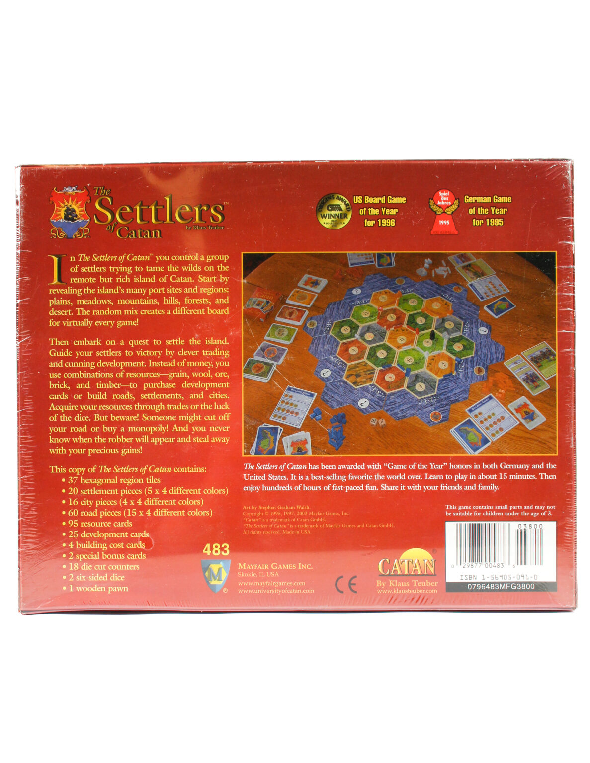 Avaamaton The Settlers of Catan lautapeli - Image 2