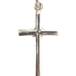 Hopeinen (925) ristikoru