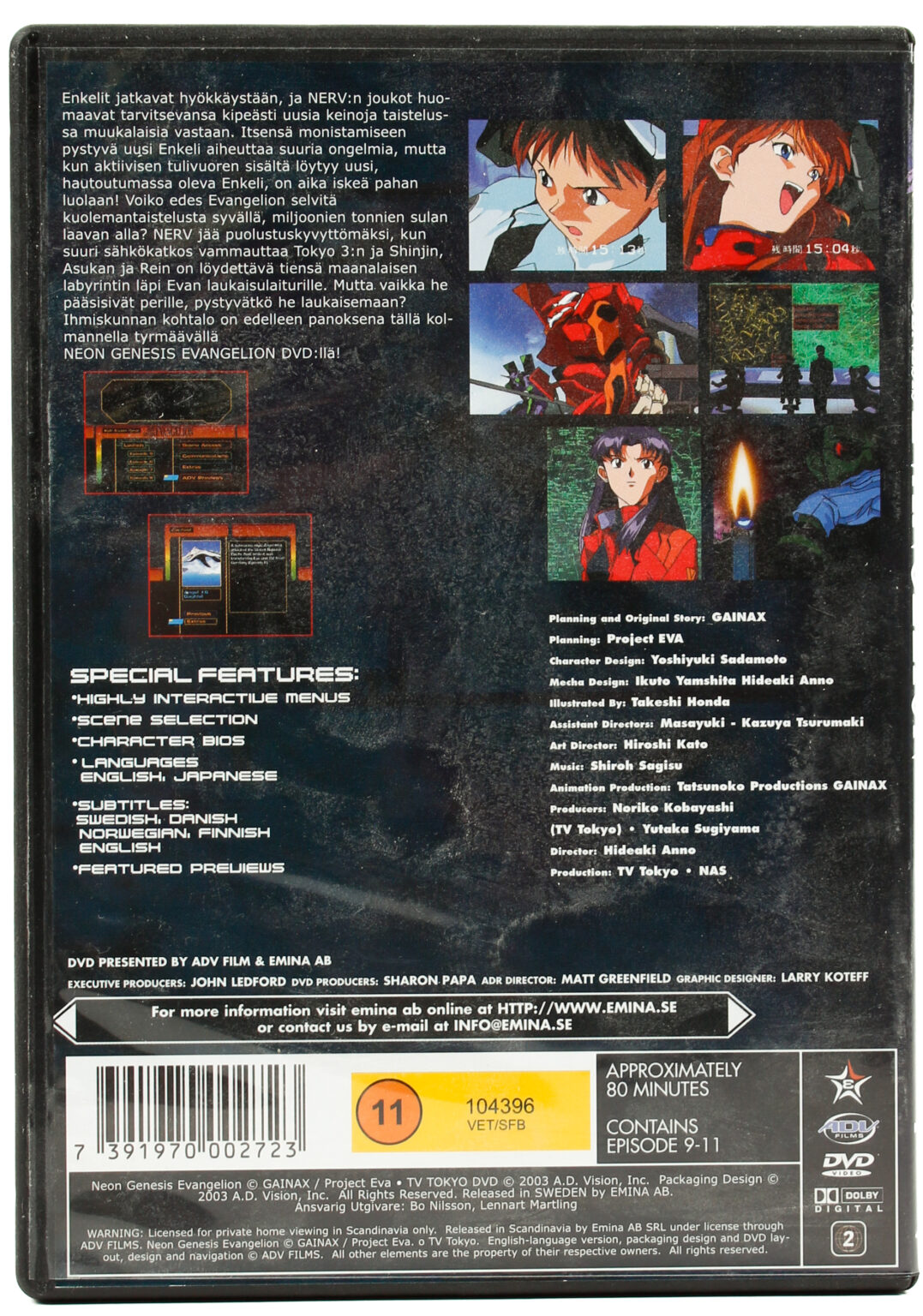 Neon Genesis Evangelion jaksot 1-20 [collection 0:1-0:6] DVD - Image 13