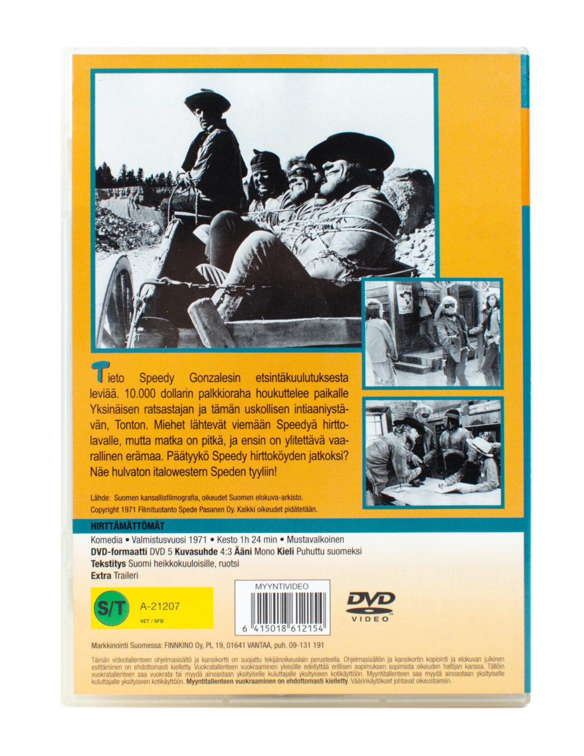 Hirttämättömät (DVD) - Image 2