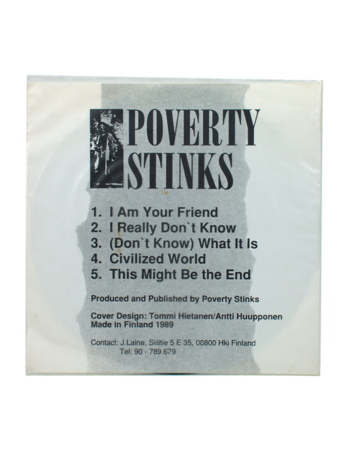 Poverty Stinks - "I Am Your Friend" - EP - Image 2