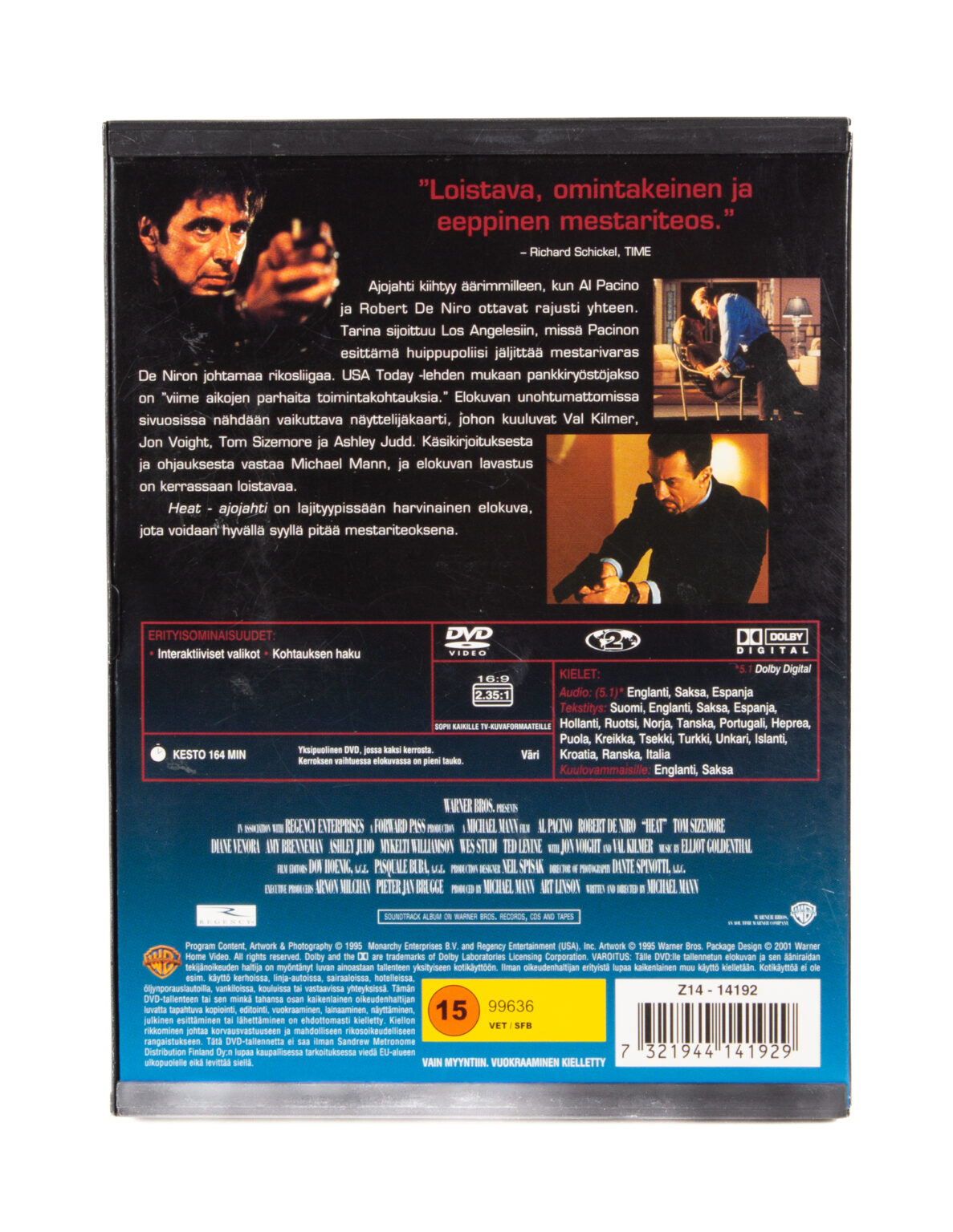 Heat - ajojahti (DVD) - Image 2