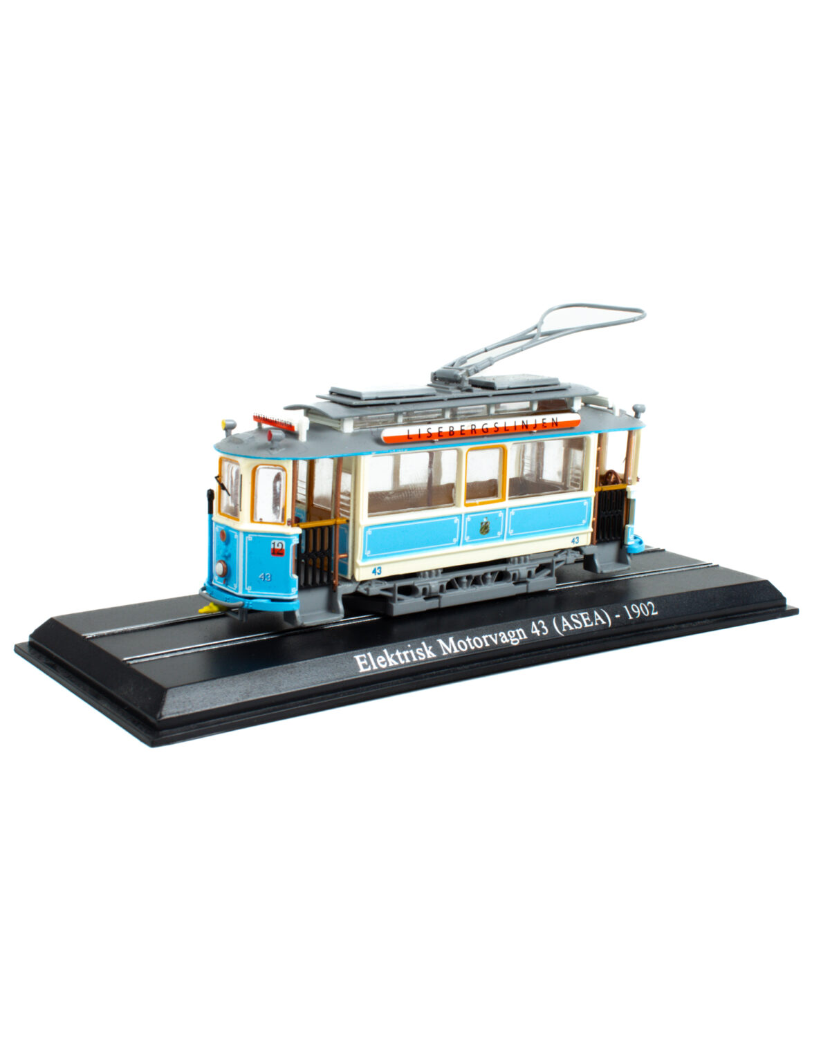 Elektrisk Motorvagn 43 (ASEA) - 1902 pienoismalli 1:87 - Image 8