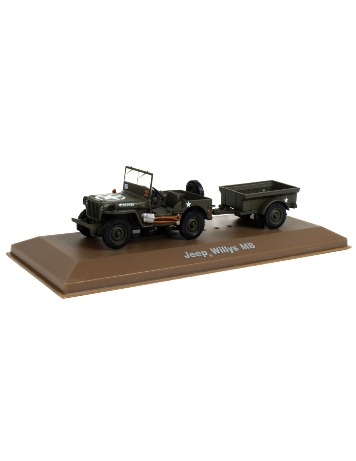 Jeep Willys MB pienoismalli 1:43