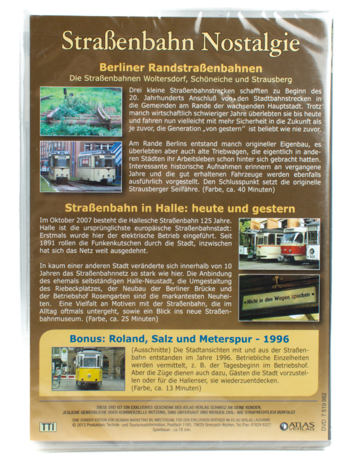 Straßenbahn-Nostalgie (DVD) - Image 2