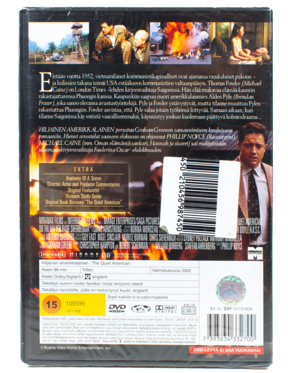 Hiljainen amerikkalainen (DVD) - Image 2