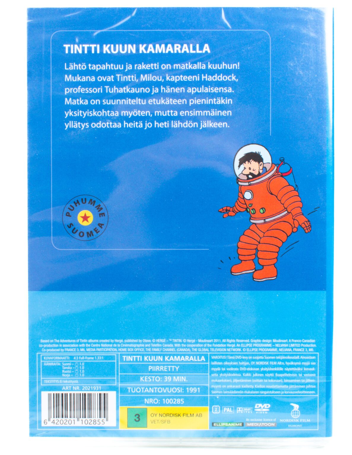 Tintin Seikkailut: Tintti kuun kamaralla (DVD) - Image 2