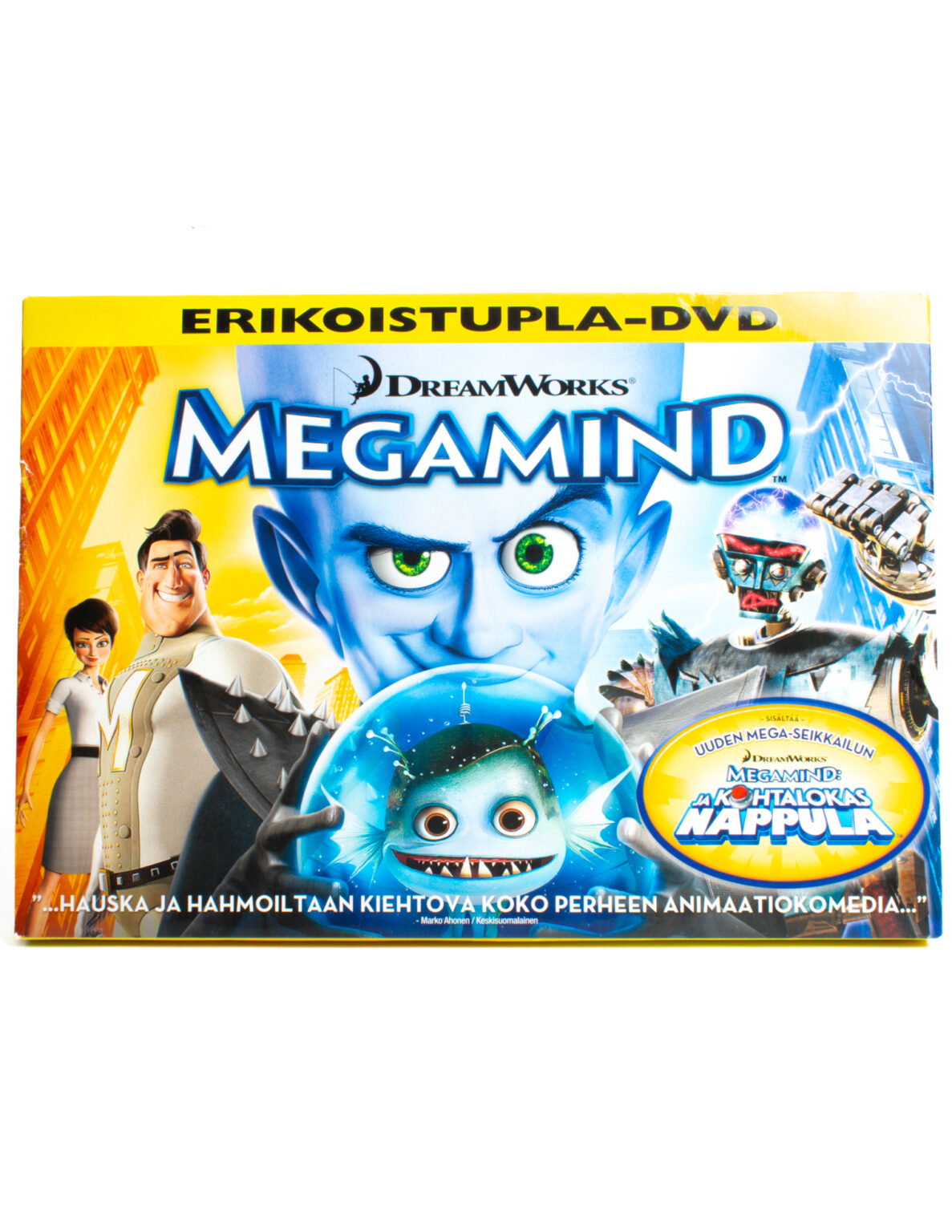 Megamind + Megamind ja Kohtalokas Nappula - Erikoistupla-DVD