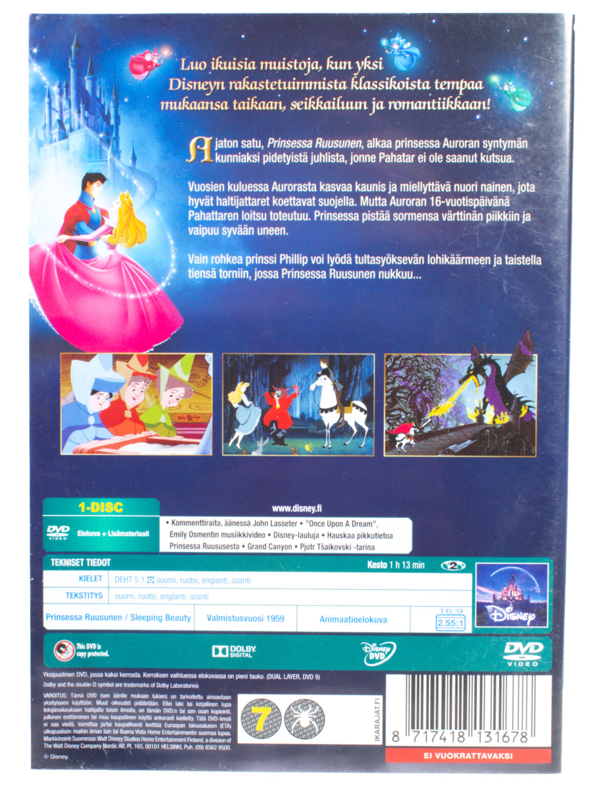 Prinsessa Ruusunen (DVD) - Image 2