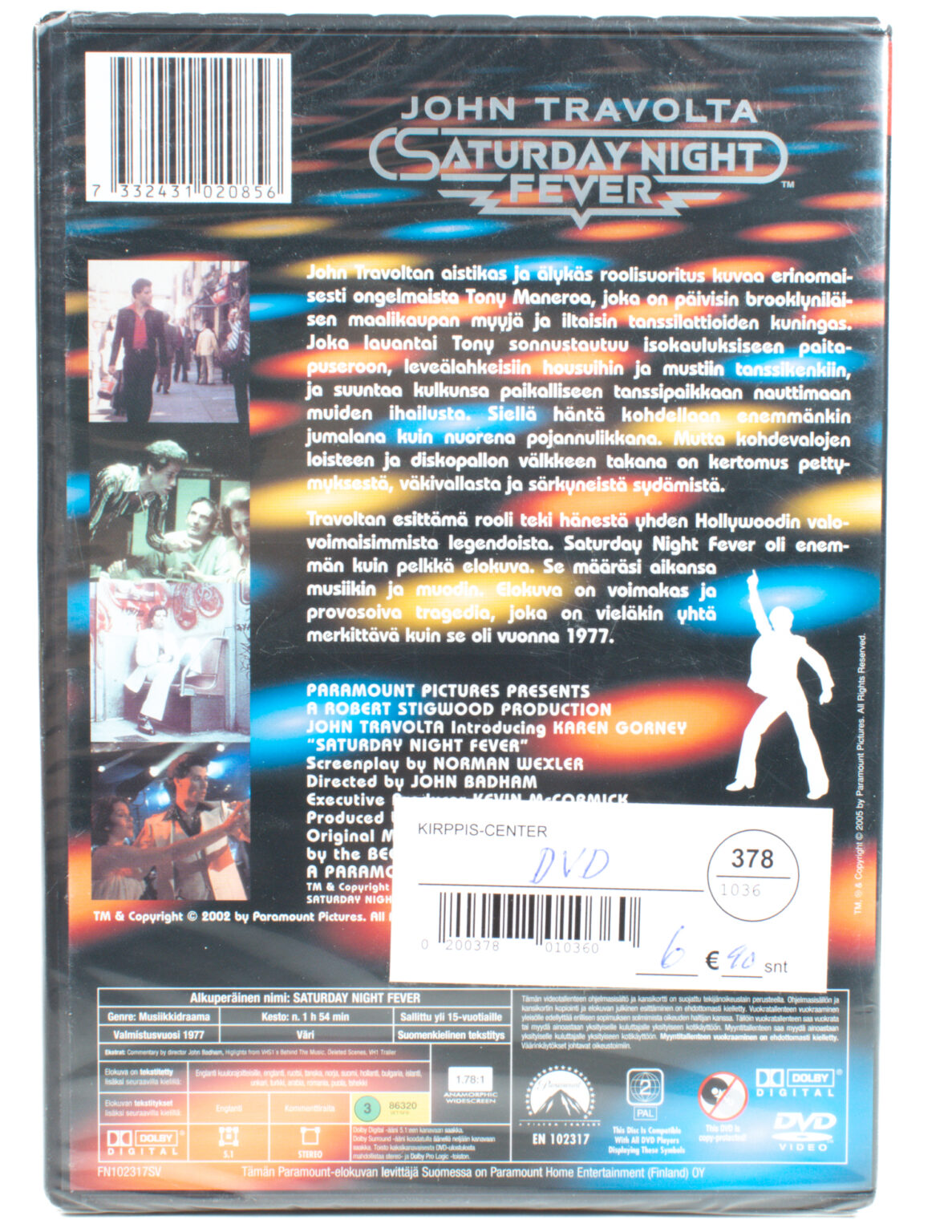 John Travolta - Saturday Night Fever (DVD) - Image 2