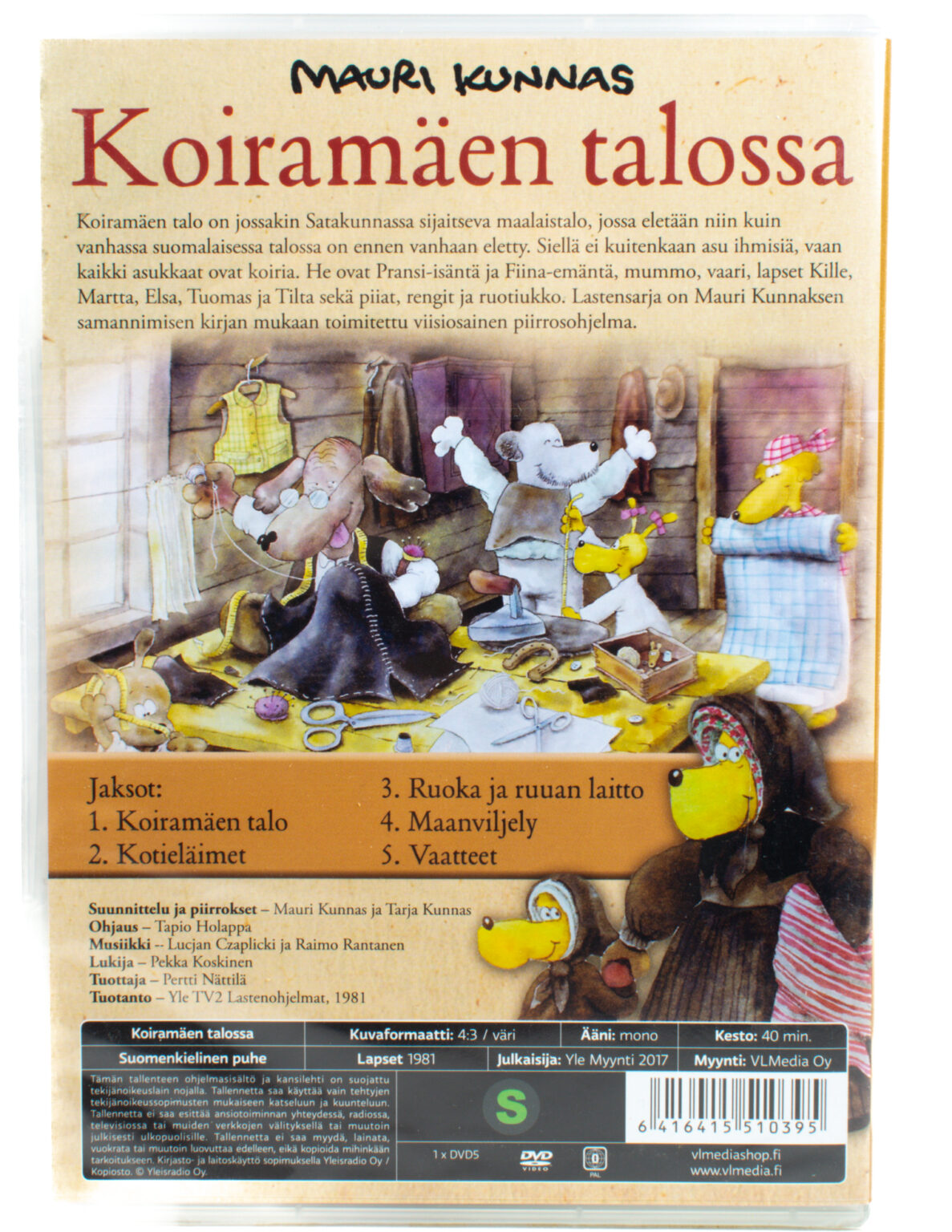 Koiramäen talossa - Mauri Kunnas, YLE (DVD) - Image 2