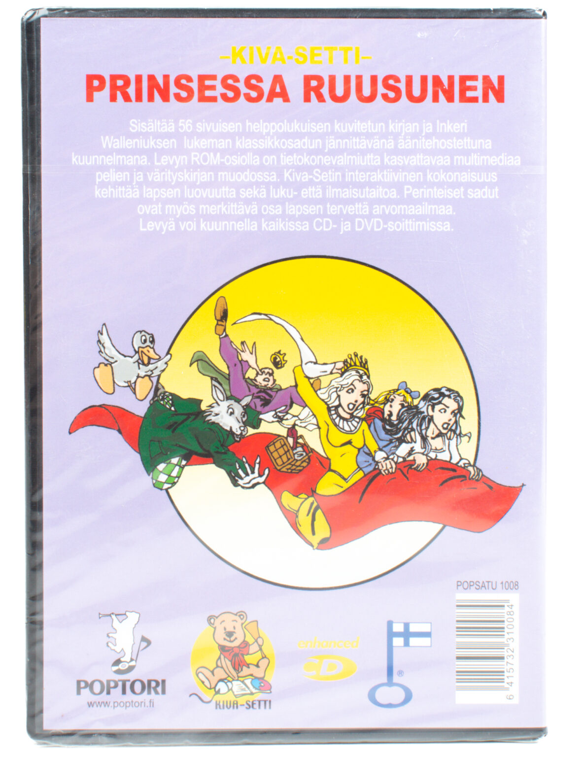 Prinsessa ja Ruusunen - Rakastetut sadut (CD+CD-ROM) - Image 2