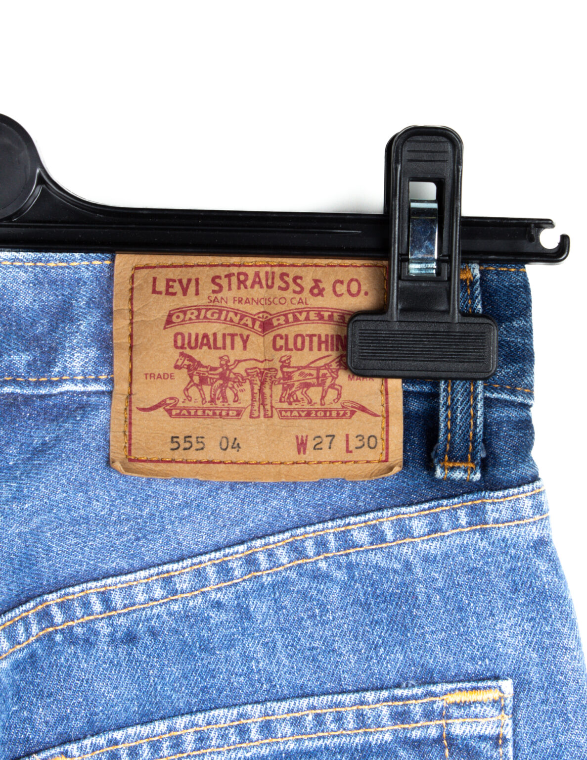 Miesten Levi's farkut 555, W27, L30 - Image 2