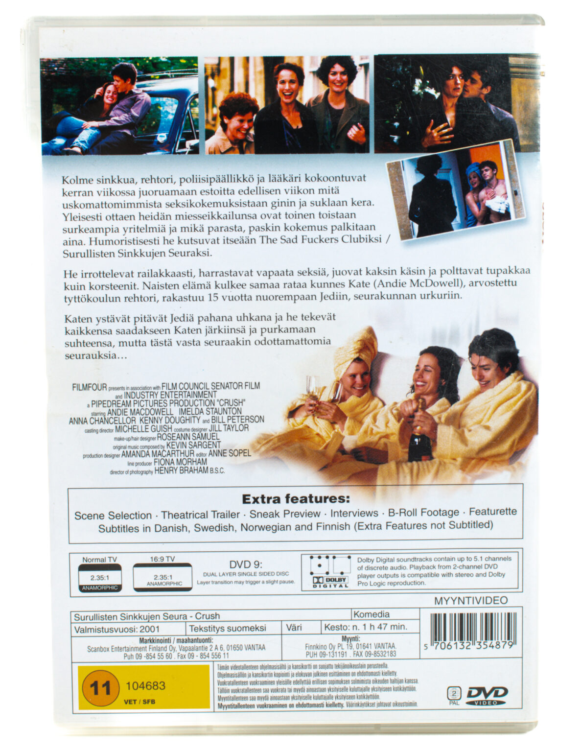 Crush - Surullisten sinkkujen seura (DVD) - Image 2