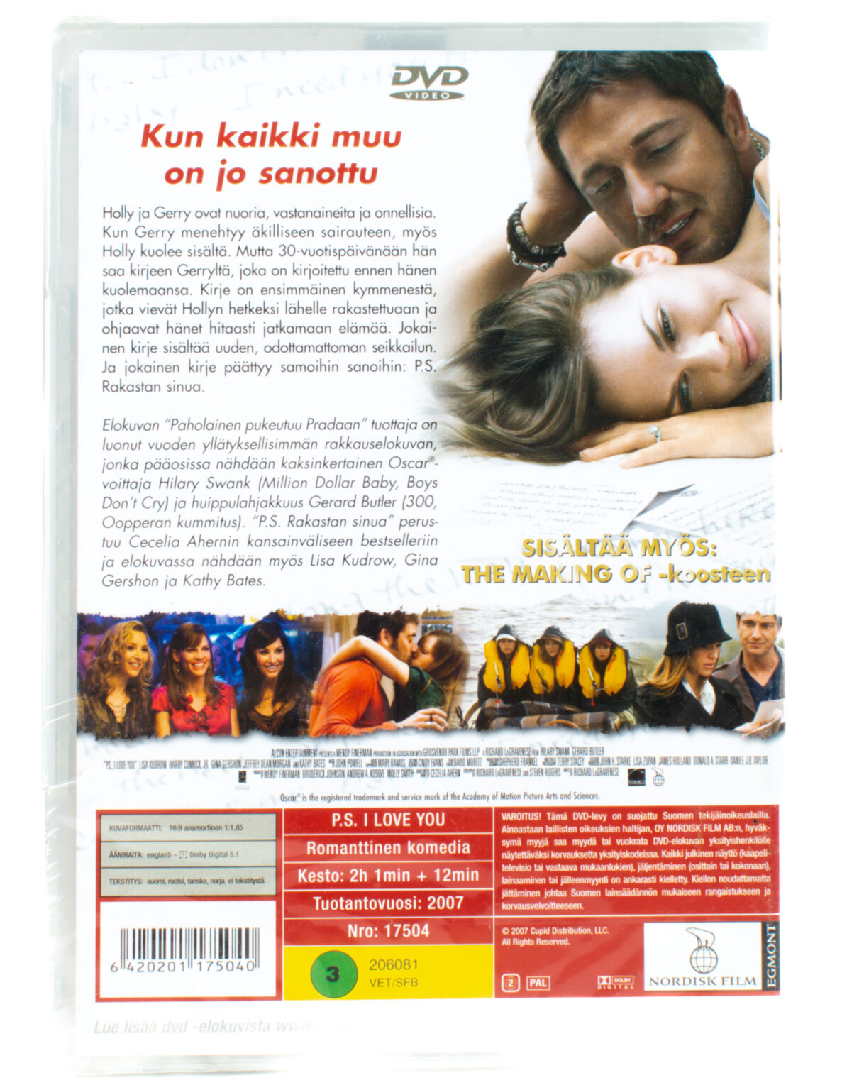 P.S. Rakastan sinua (DVD) - Image 2