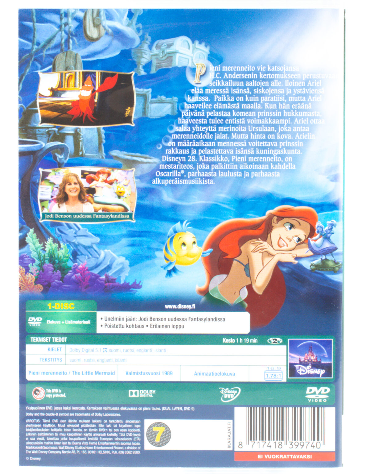 Pieni merenneito (DVD) - Image 2