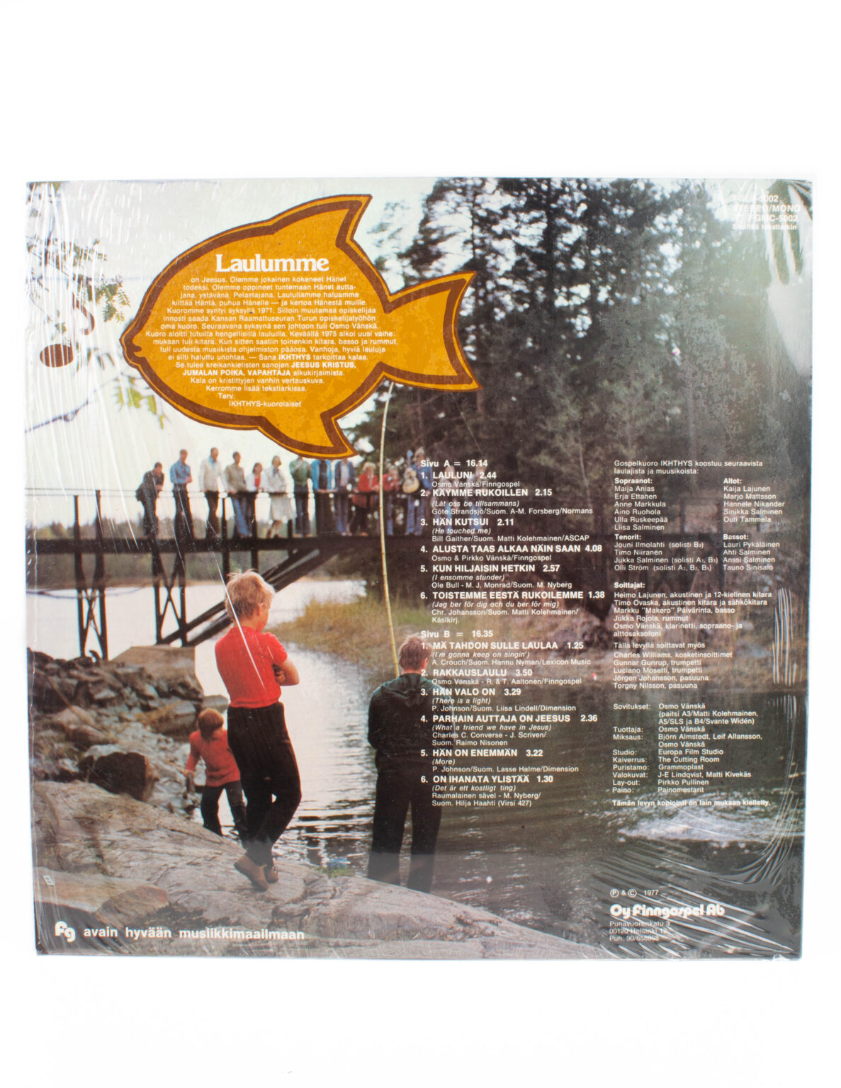 Gospelkuoro IKHTHYS - Laulumme LP - Image 2